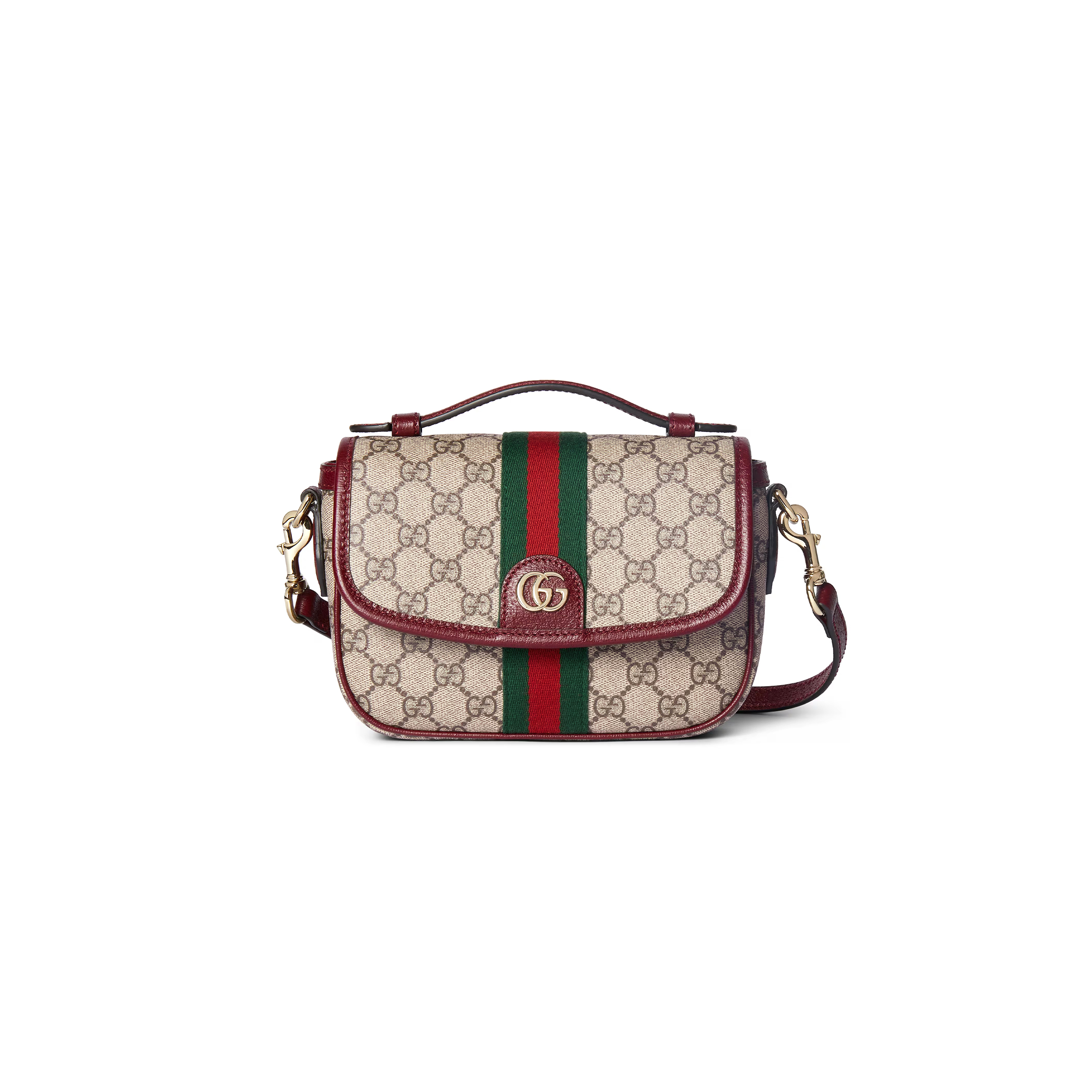 GUCCI OPHIDIA SMALL TOP HANDLE BAG 836843 (20*16*5cm) GUCCI OPHIDIA SMALL TOP HANDLE BAG 836843 (20*16*5cm)